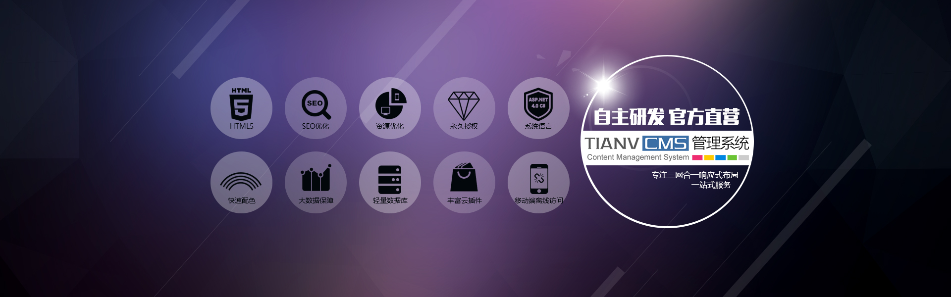 自主研发，官方直营